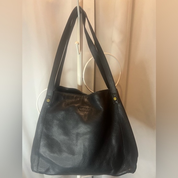 American Leather Company Triple Entry Shopper - Picture 1 of 12